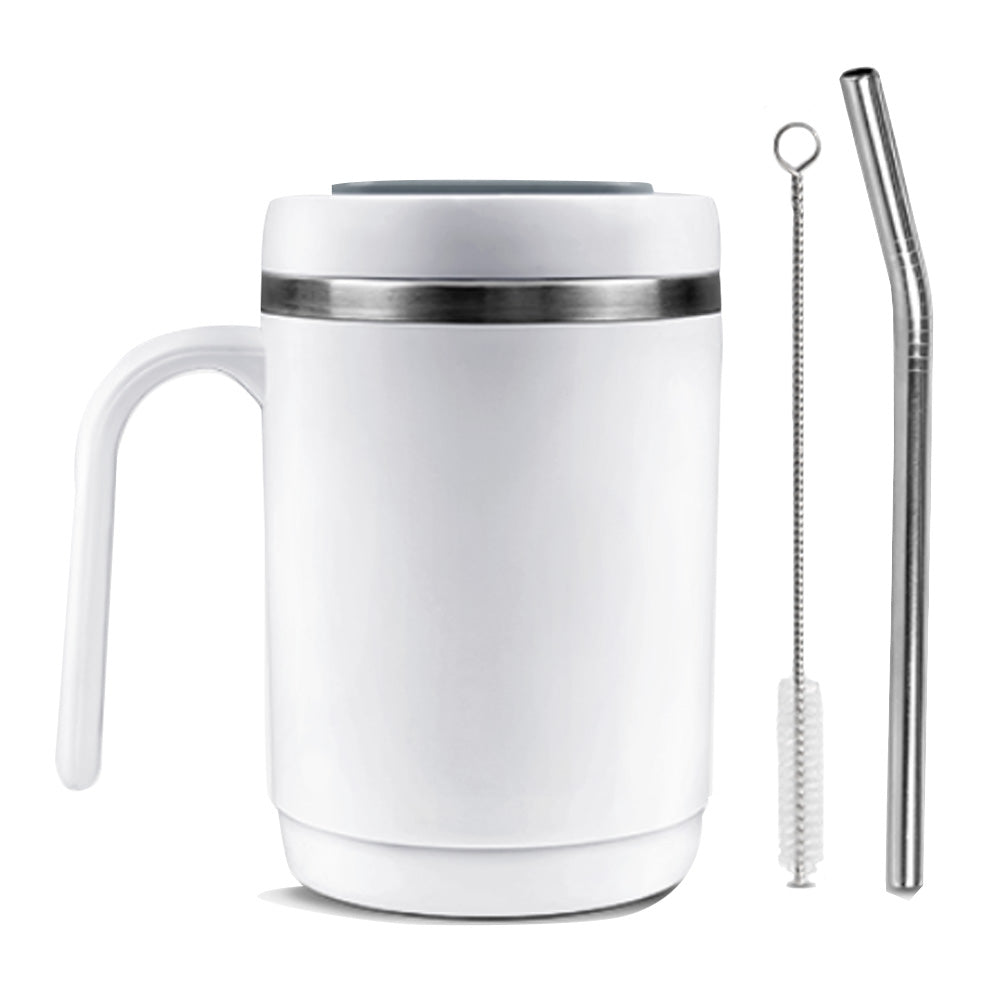 High Quality Custom Coffee Mugs With Handle and Straw