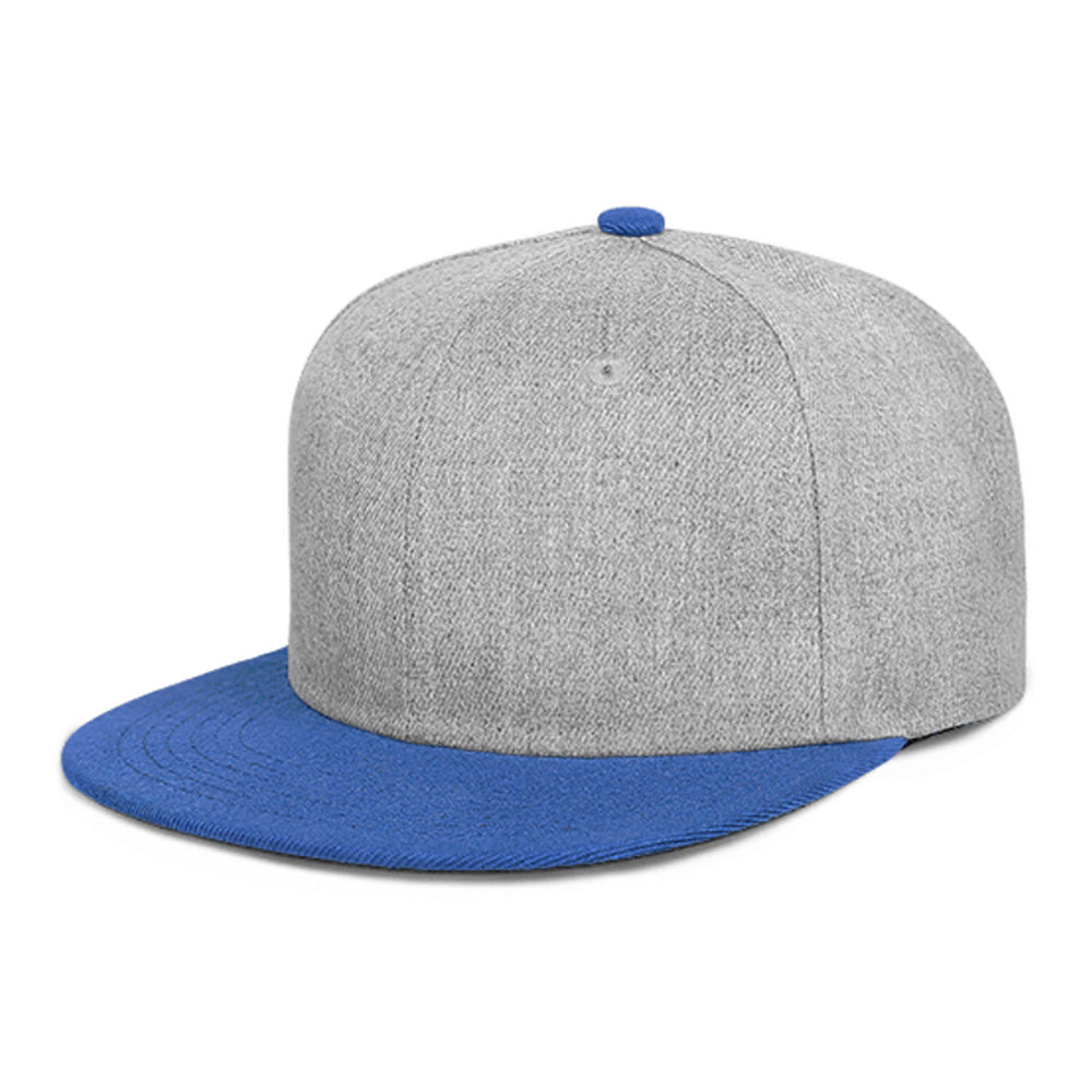 100% Cotton Custom Cashmere High-Profiled Baseball Cap with Snapback