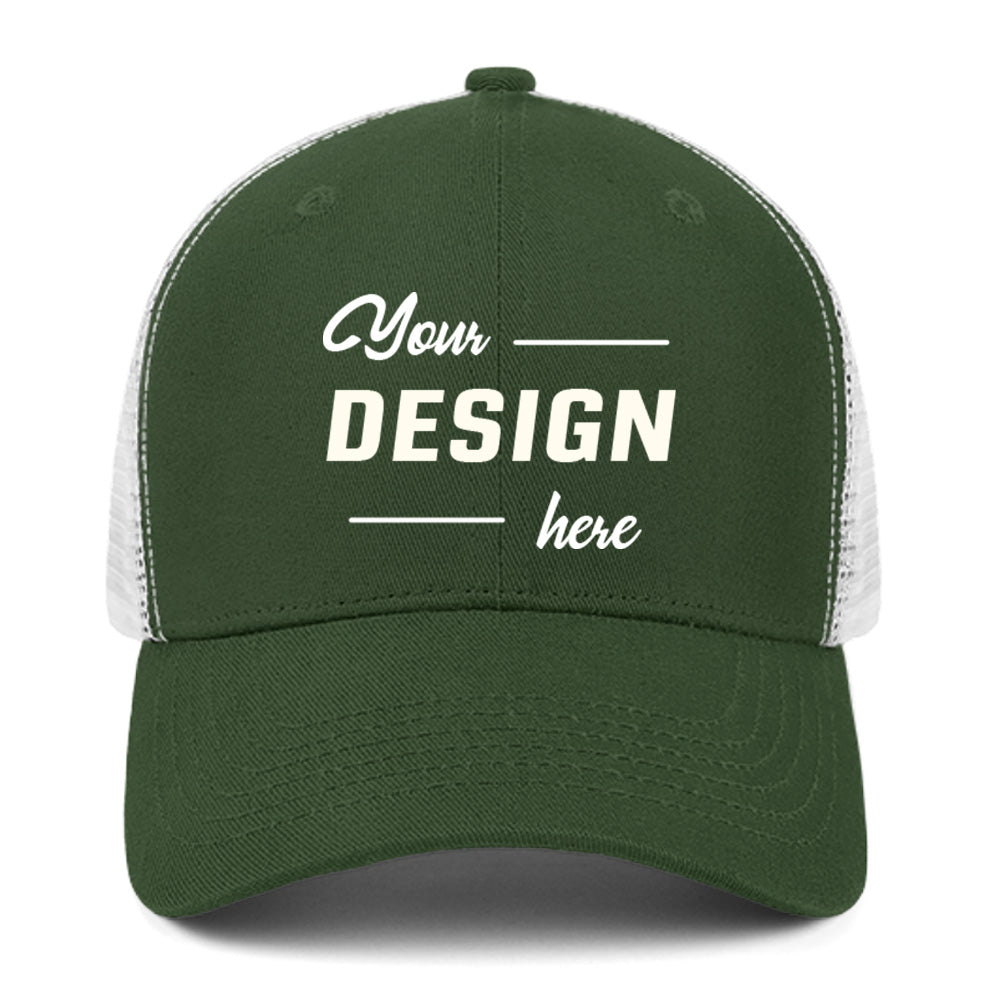 Personalized Cotton Mesh Cap Hat