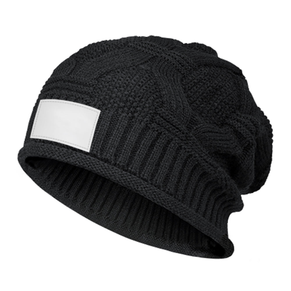 Black Beanie Hats Custom for Adult