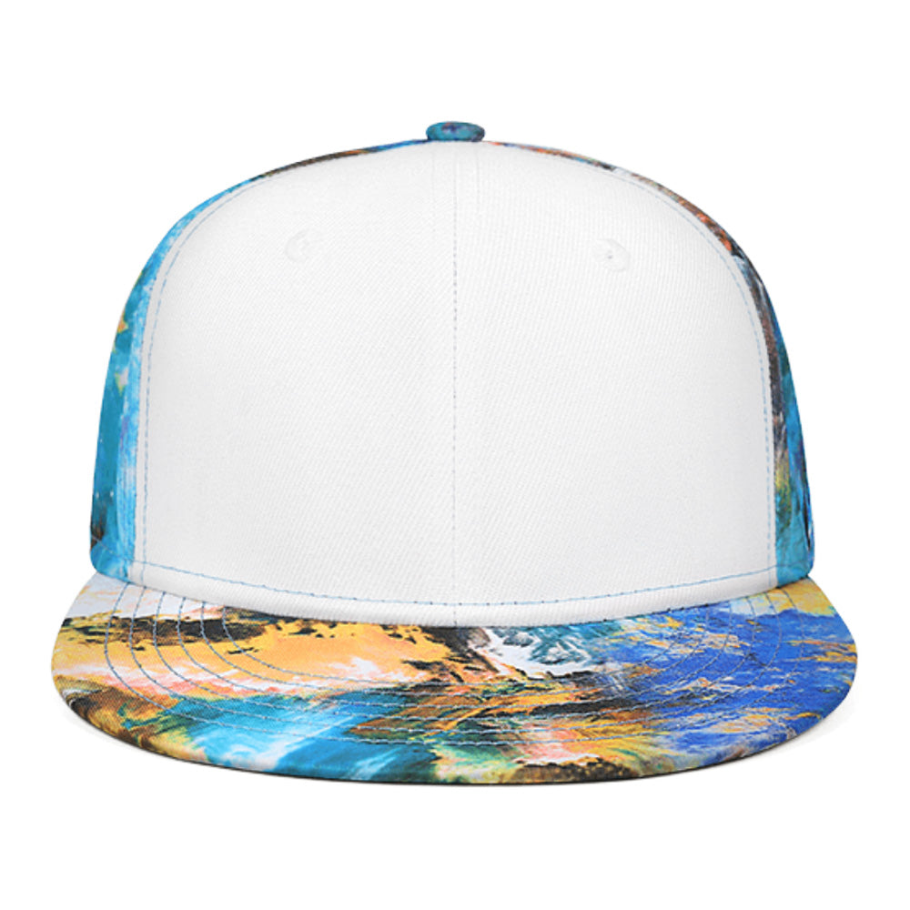 Custom Trucker Hats Hippop Flat Bill with Snapback