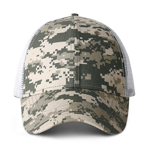 Personalized Camouflage Cotton Mesh Baseball Cap