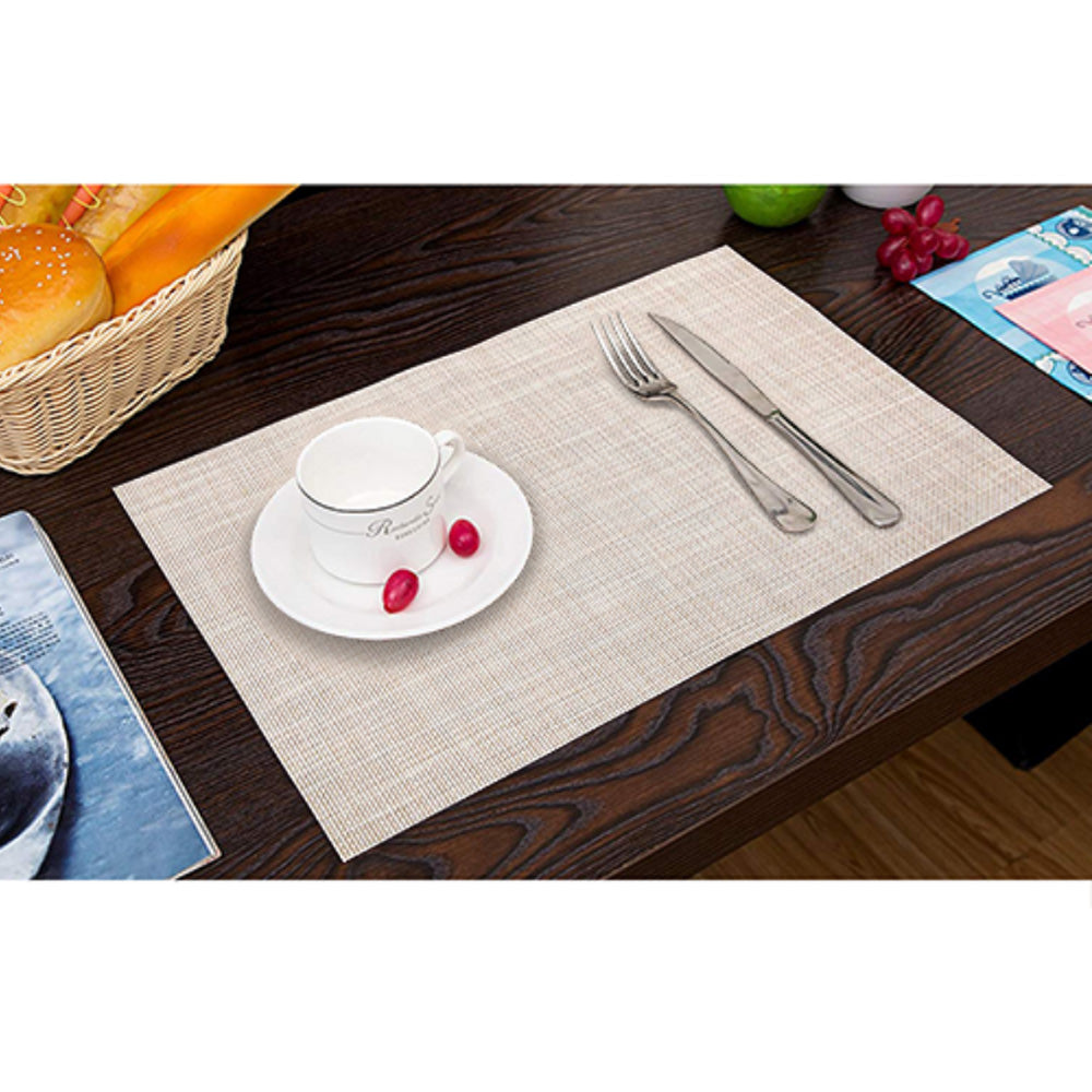 Custom Eco-Friendly Heat Resistent Placemat 2pcs Set 18.11x11.81inch