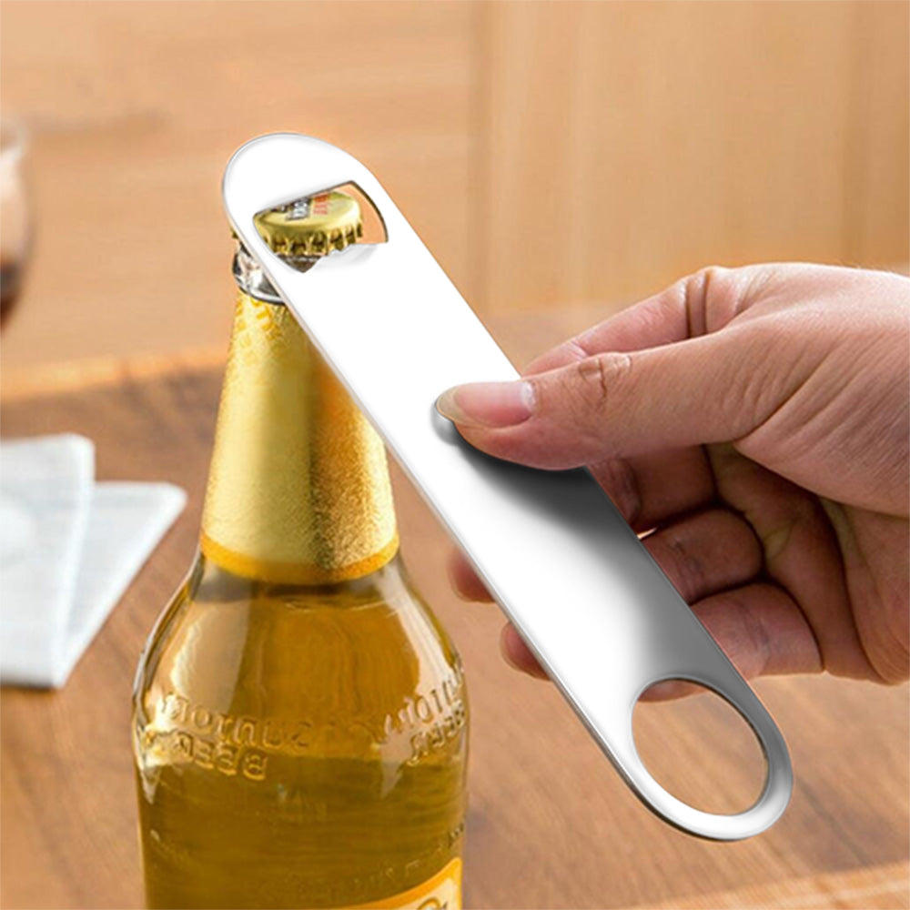 Custom Bottle Openers Stainless Steel 2pcs Set