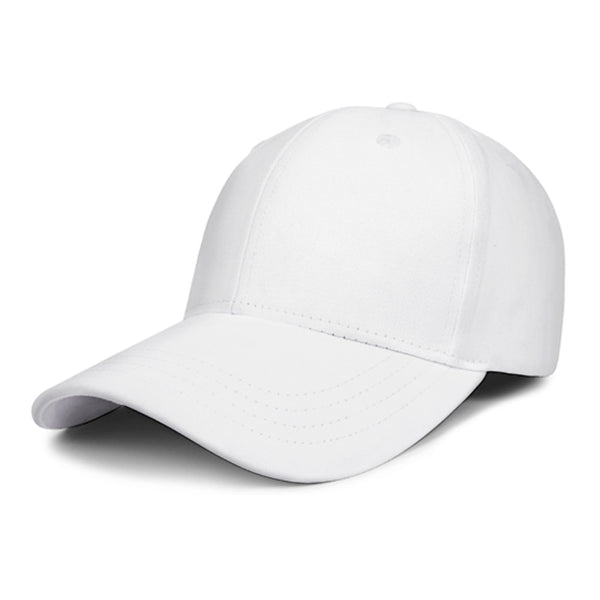 100% Cotton Custom Baseball Cap with Curved Bill