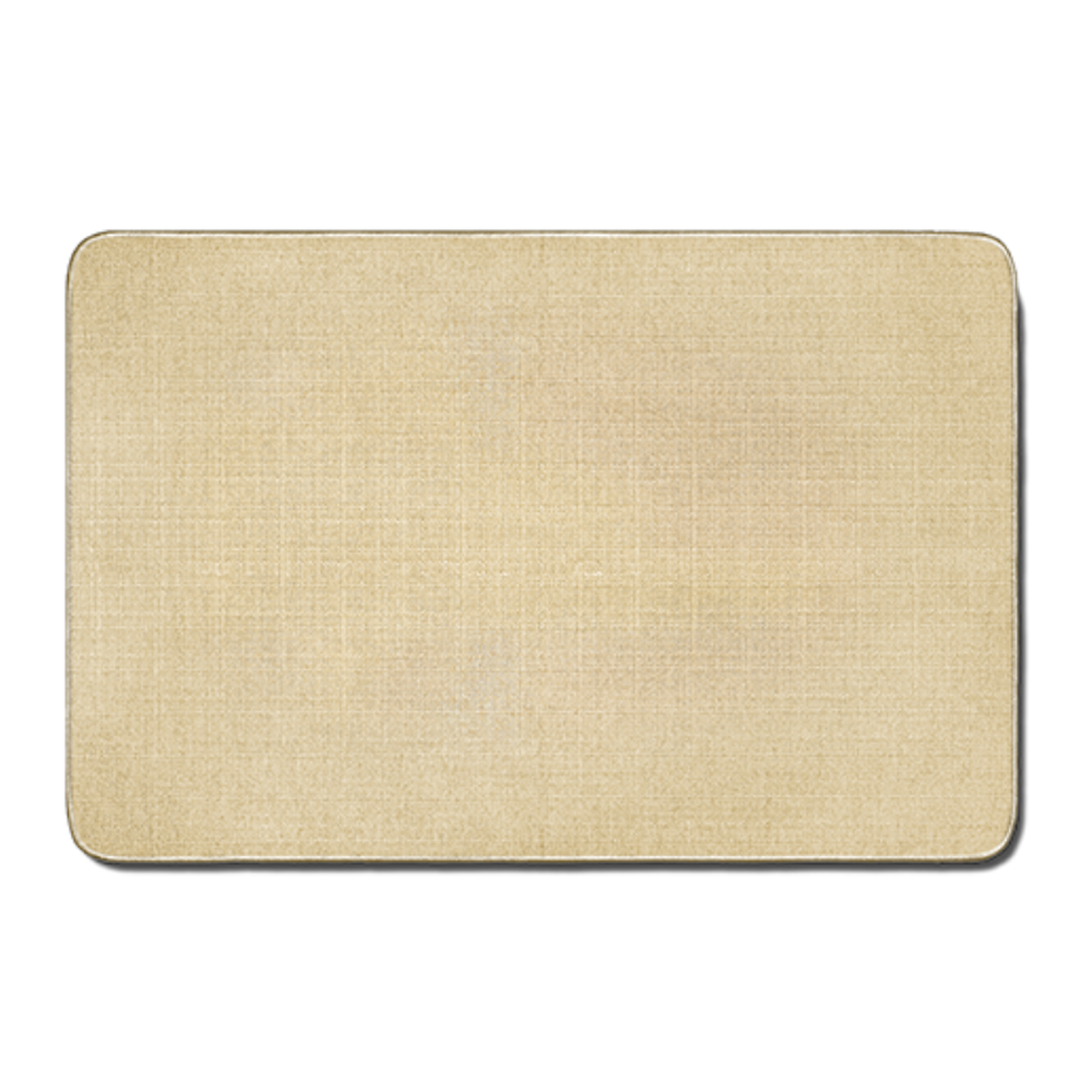 Custom Linen Kitchen Floor Mats 36x24inch