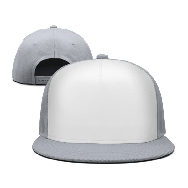 100% Cotton Custom Snapback Baseball Cap Flat Bill