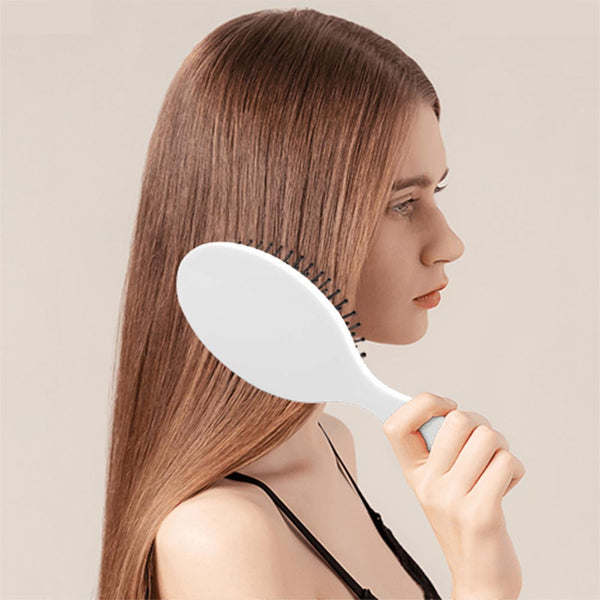 Custom Airy Hair Brush Double Side Printing Oval