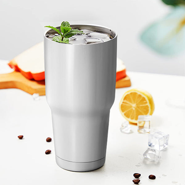 Custom Tumbler Stainless Steel with Straw 30oz