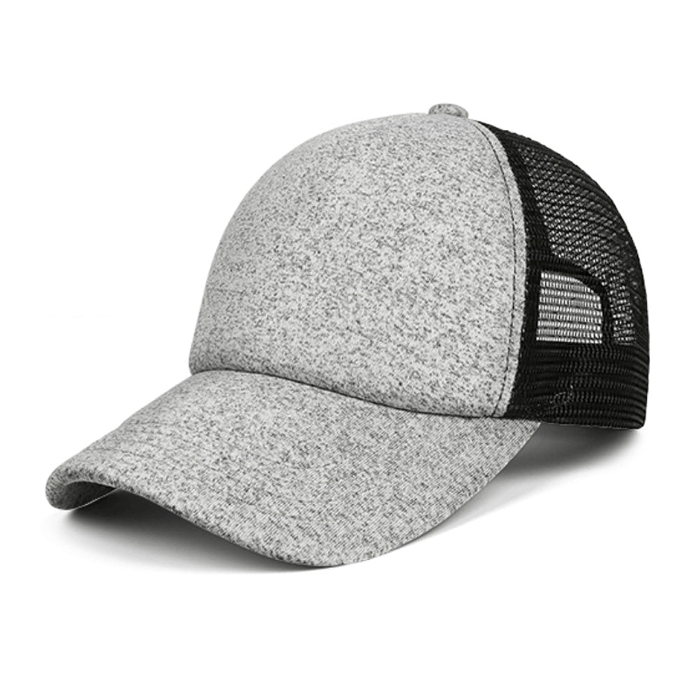 Custom Velcro Baseball Cap for Kids Mesh Back