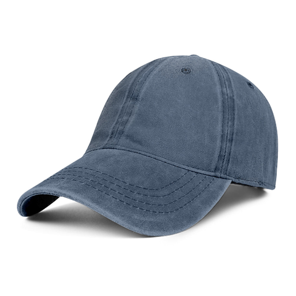 Custom Water Washed Denim Baseball Cap