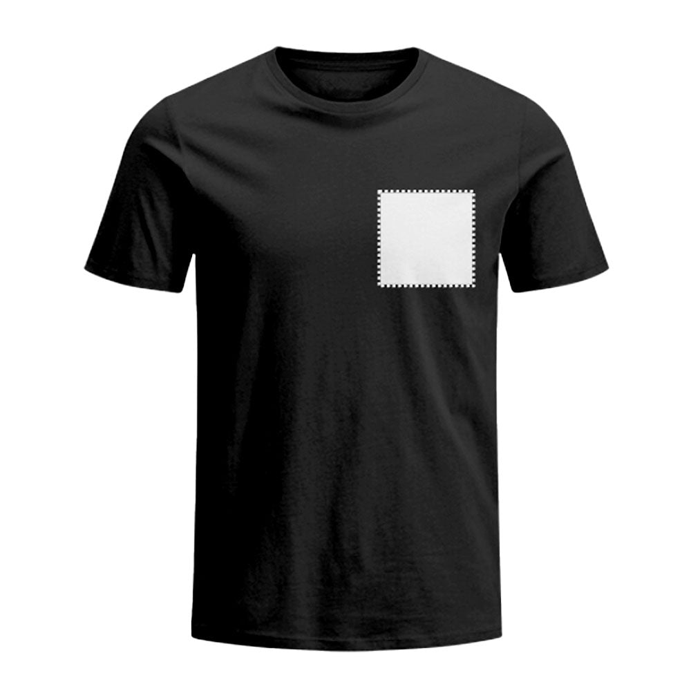 Customizable Unique T Shirts Logo Design Right Chest and Sleeves Printing