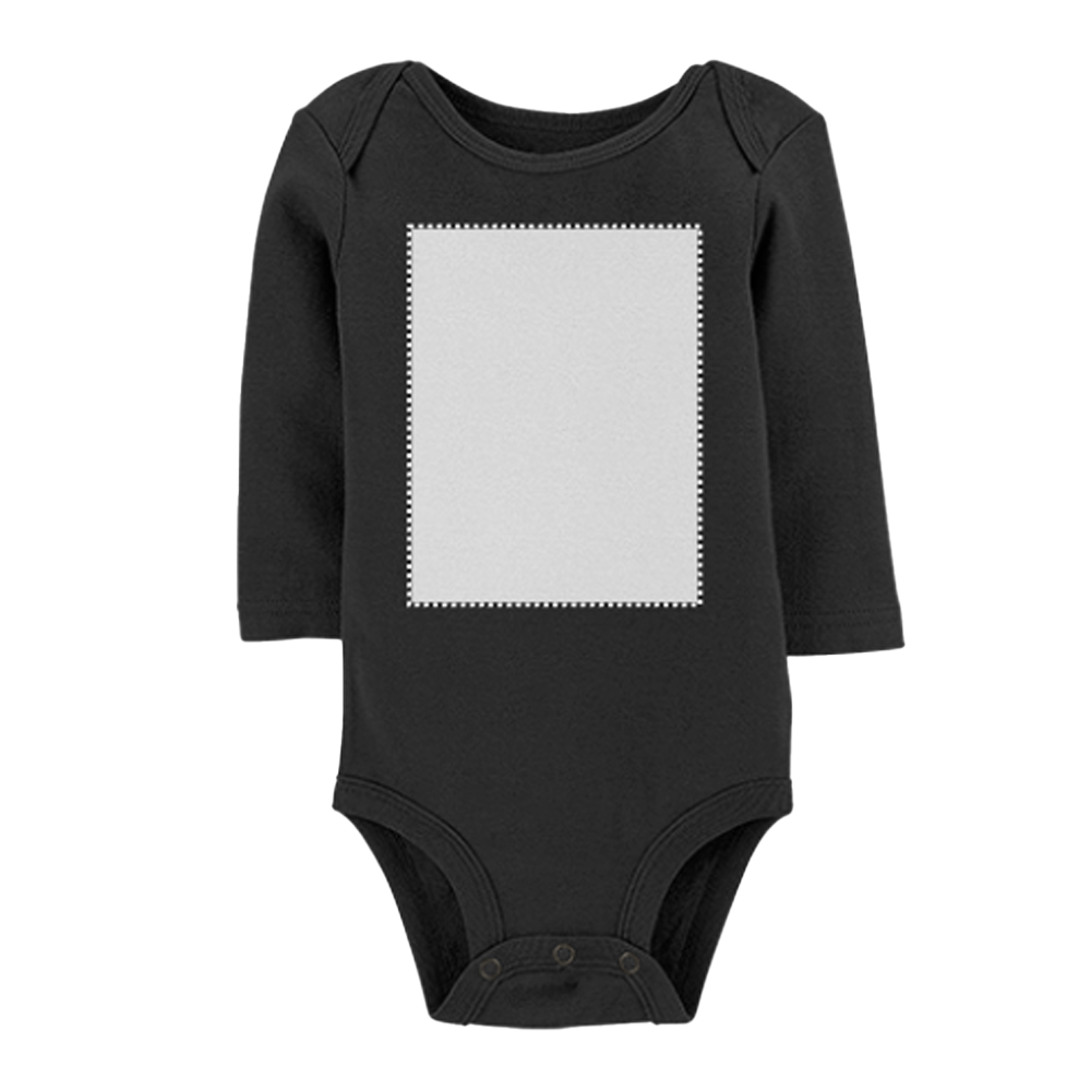 Cutom Cotton Long Sleeve Baby Bodysuit for Newborns