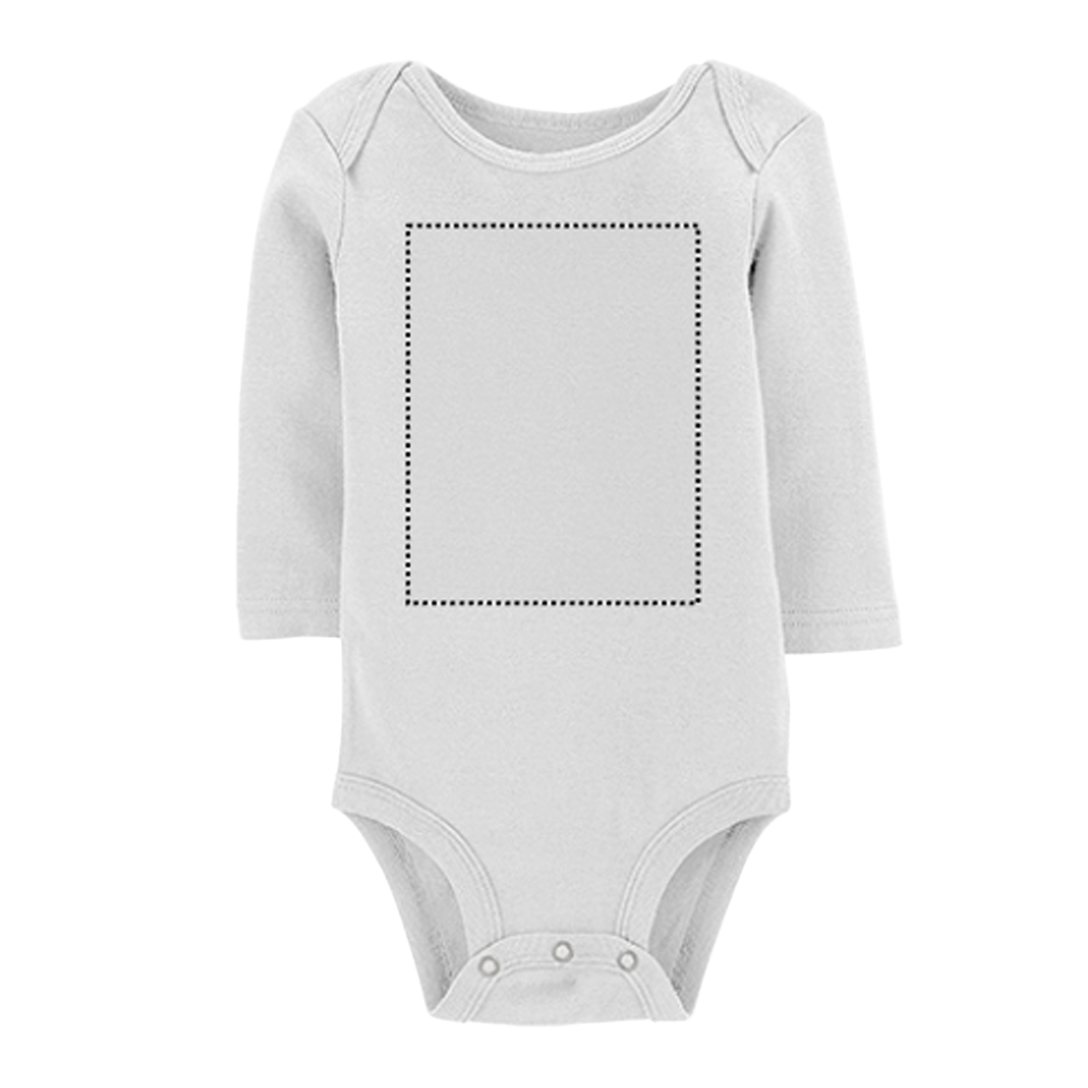 Cutom Cotton Long Sleeve Baby Bodysuit for Newborns