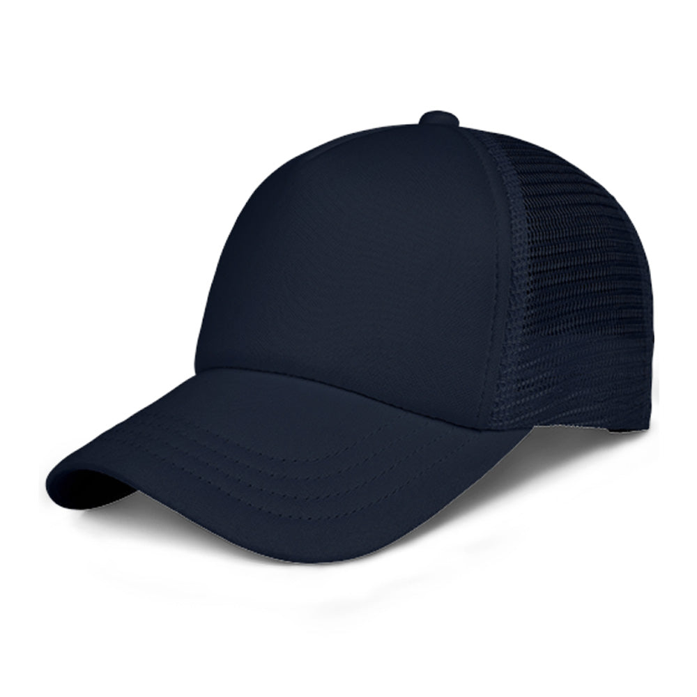 Custom Velcro Baseball Cap for Youth Mesh Back