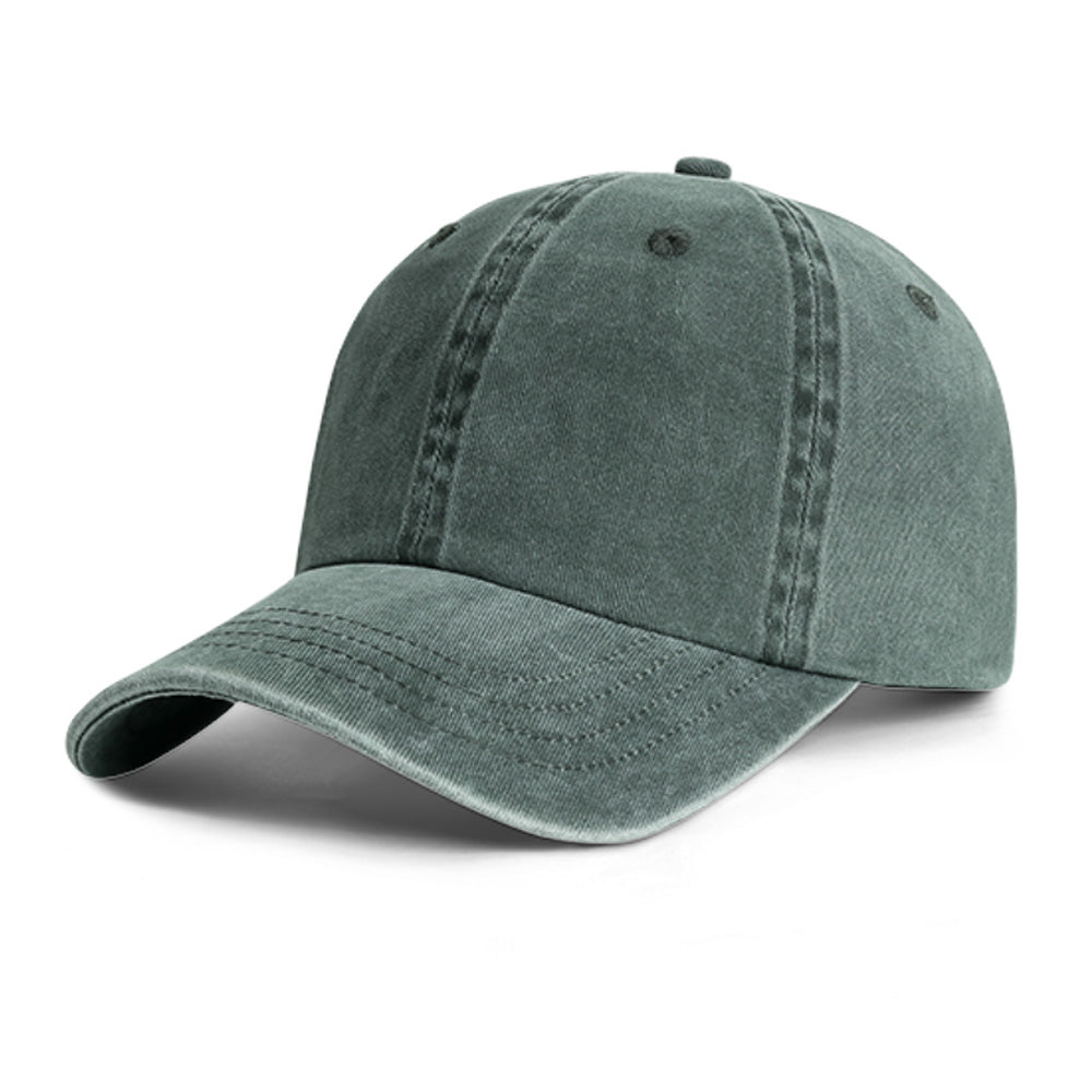 Custom Water Washed Denim Baseball Cap