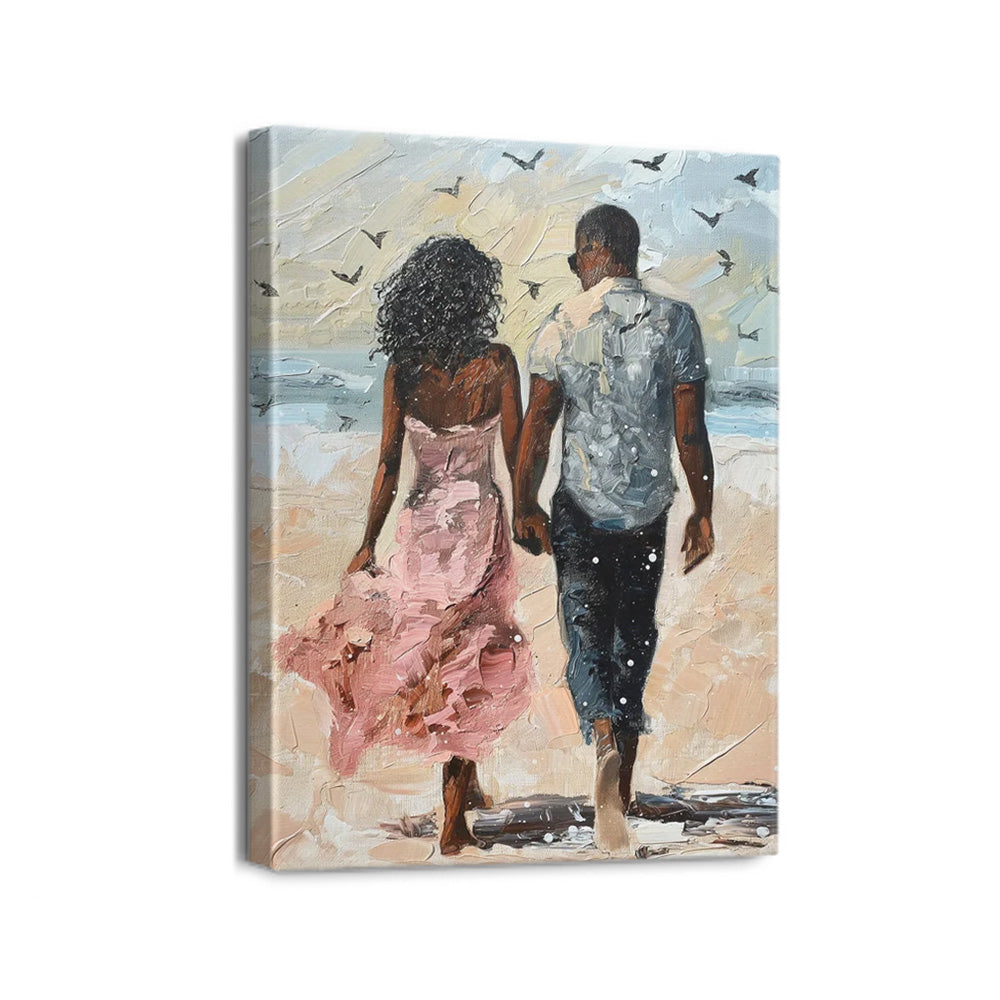 Custom Hidden Framed Canvas Art Vertical 8x10inch