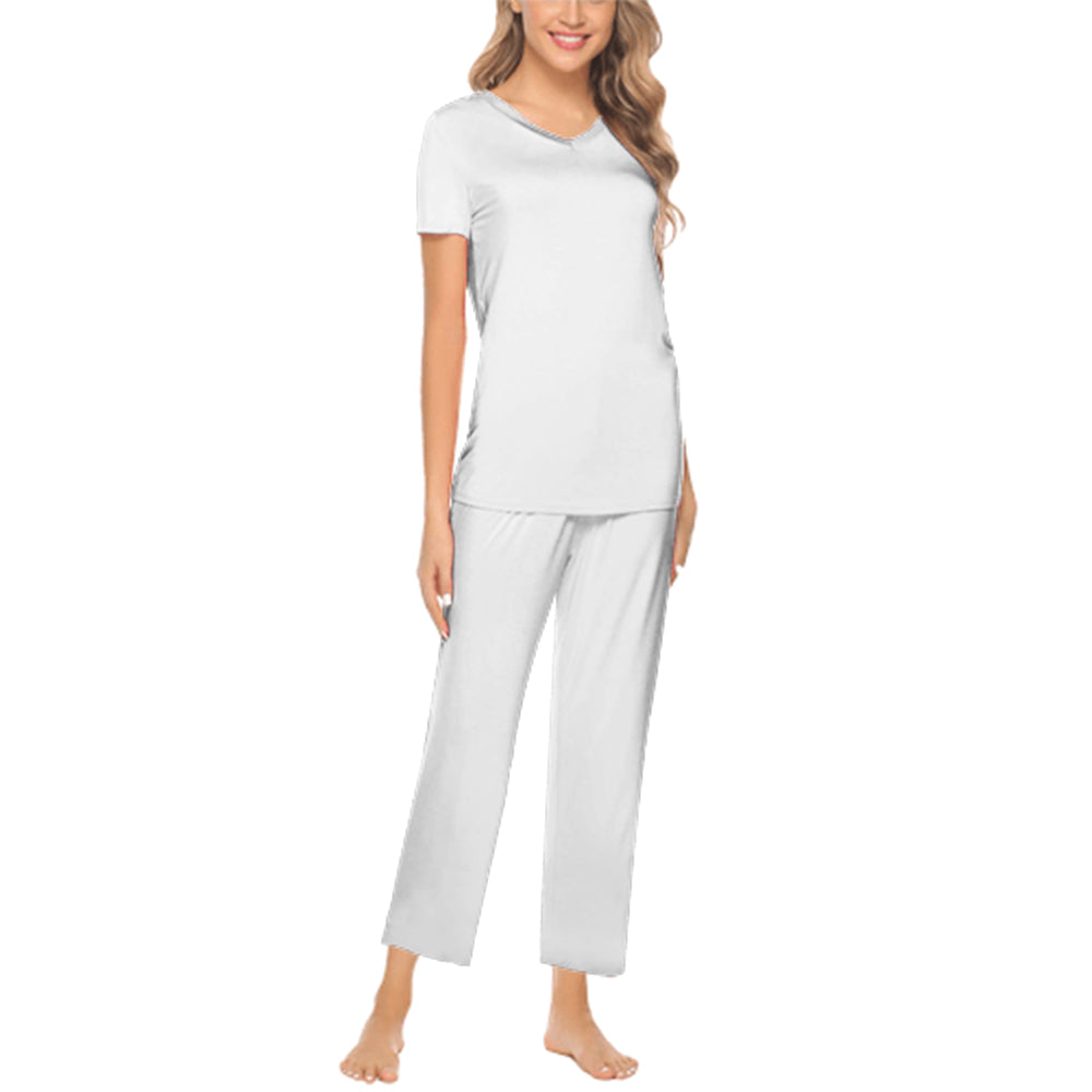 Womens Personalized Pajama Set Long Pants