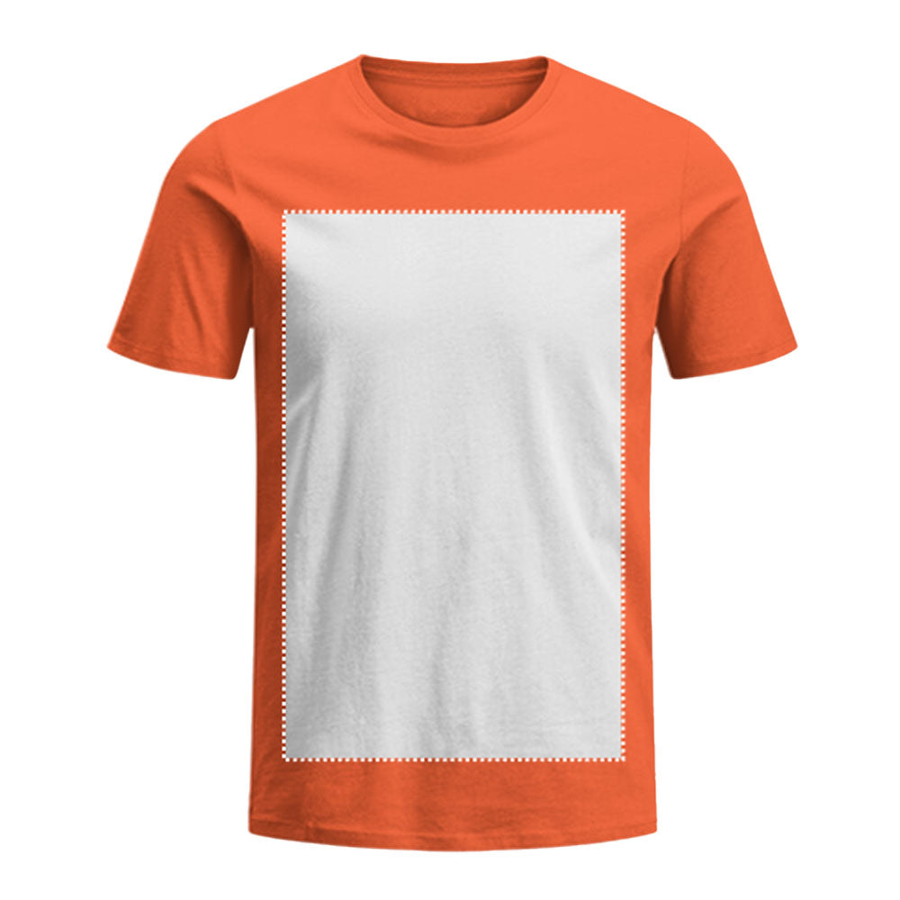 Design Yourself Essentials T Shirt for Men Extra Wide Front Printing