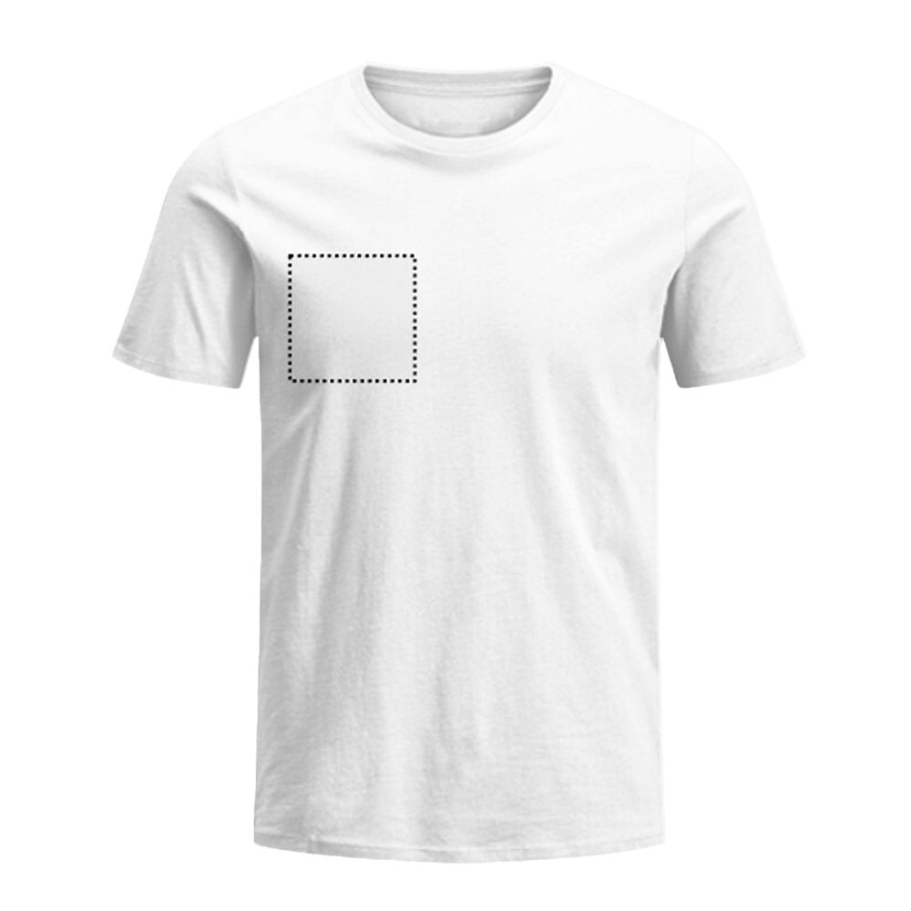 Customizable Unique T Shirts Logo Design Left Chest and Sleeves Printing